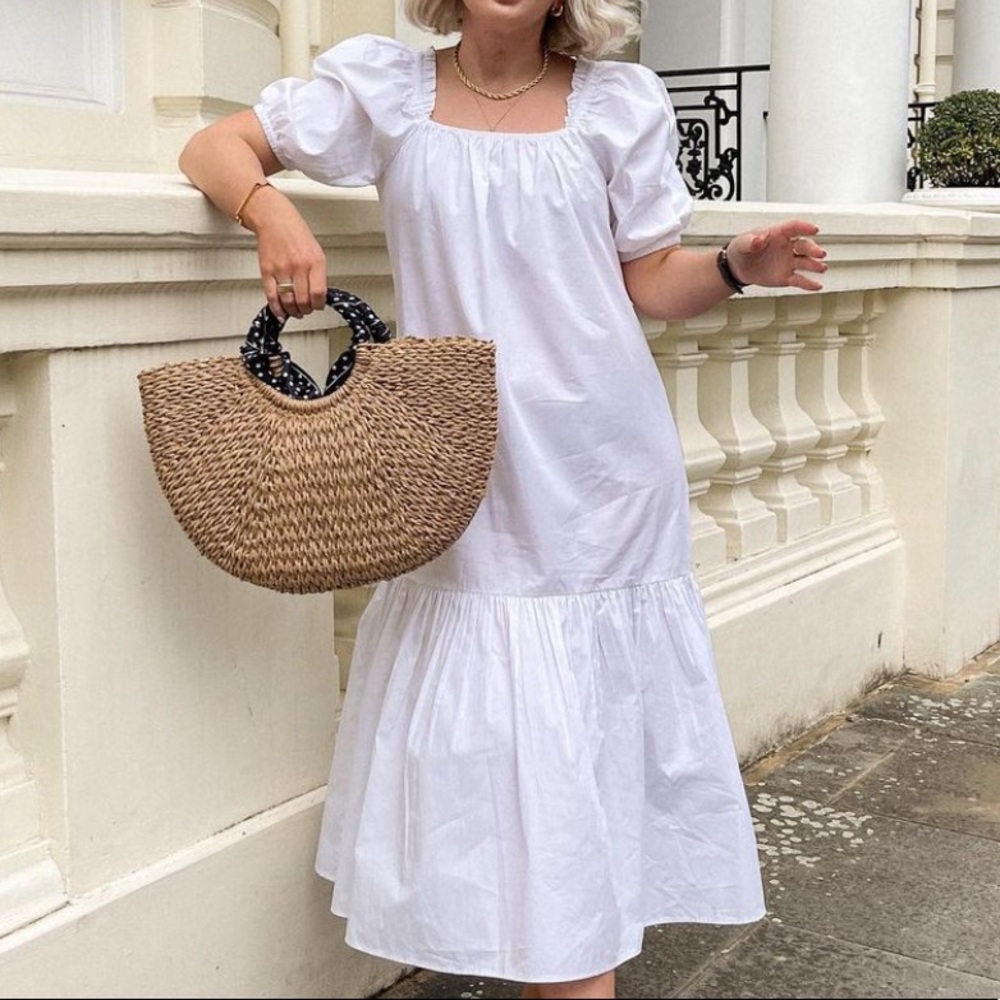 Vintage straw bag